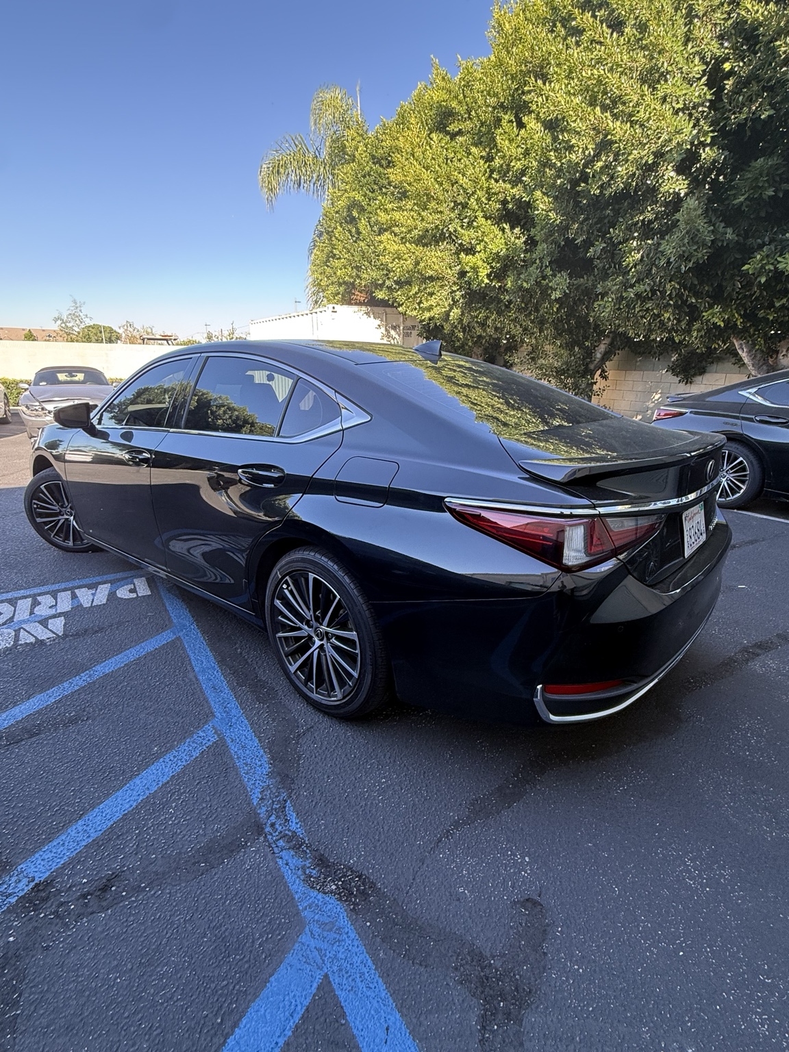 2024 Lexus ES 300h — Driver-side rear view