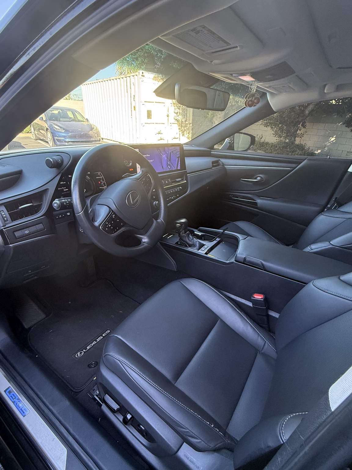 2024 Lexus ES 300h — Dashboard and front seats